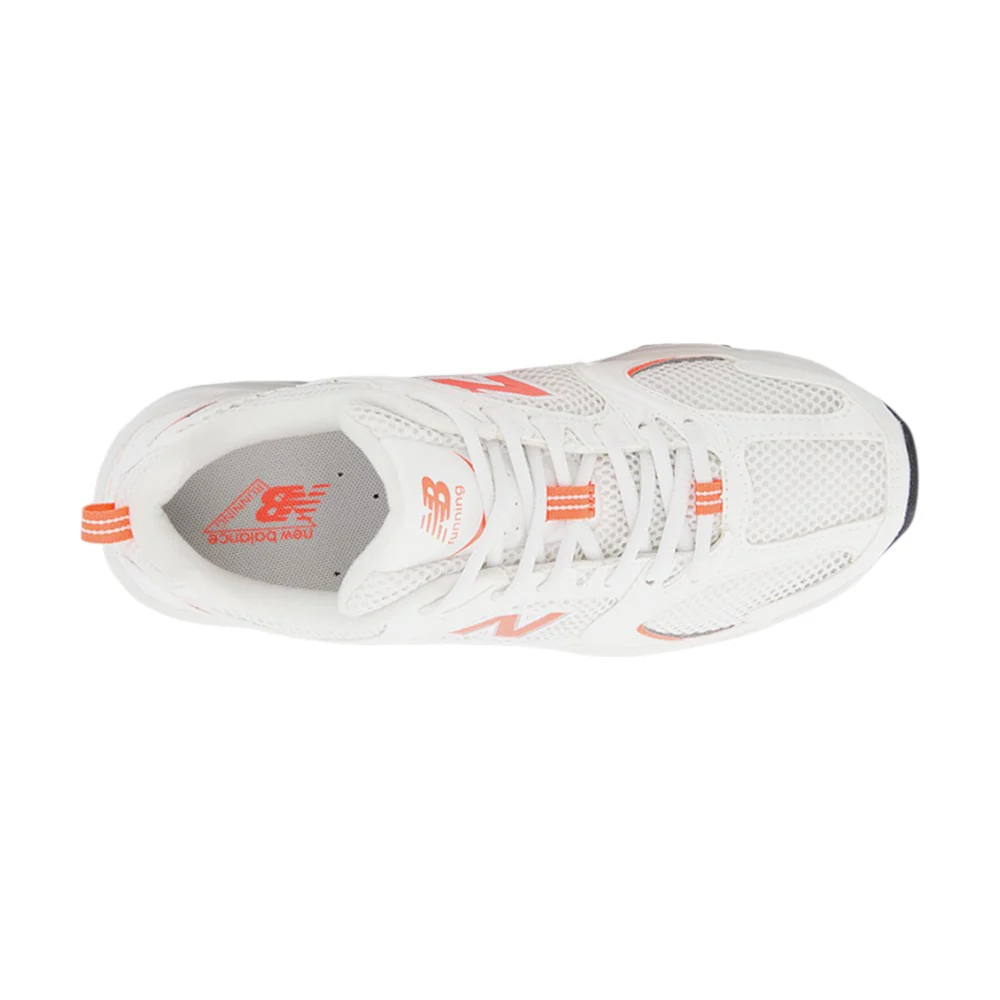 530 White Orange Sneakers - Image 4