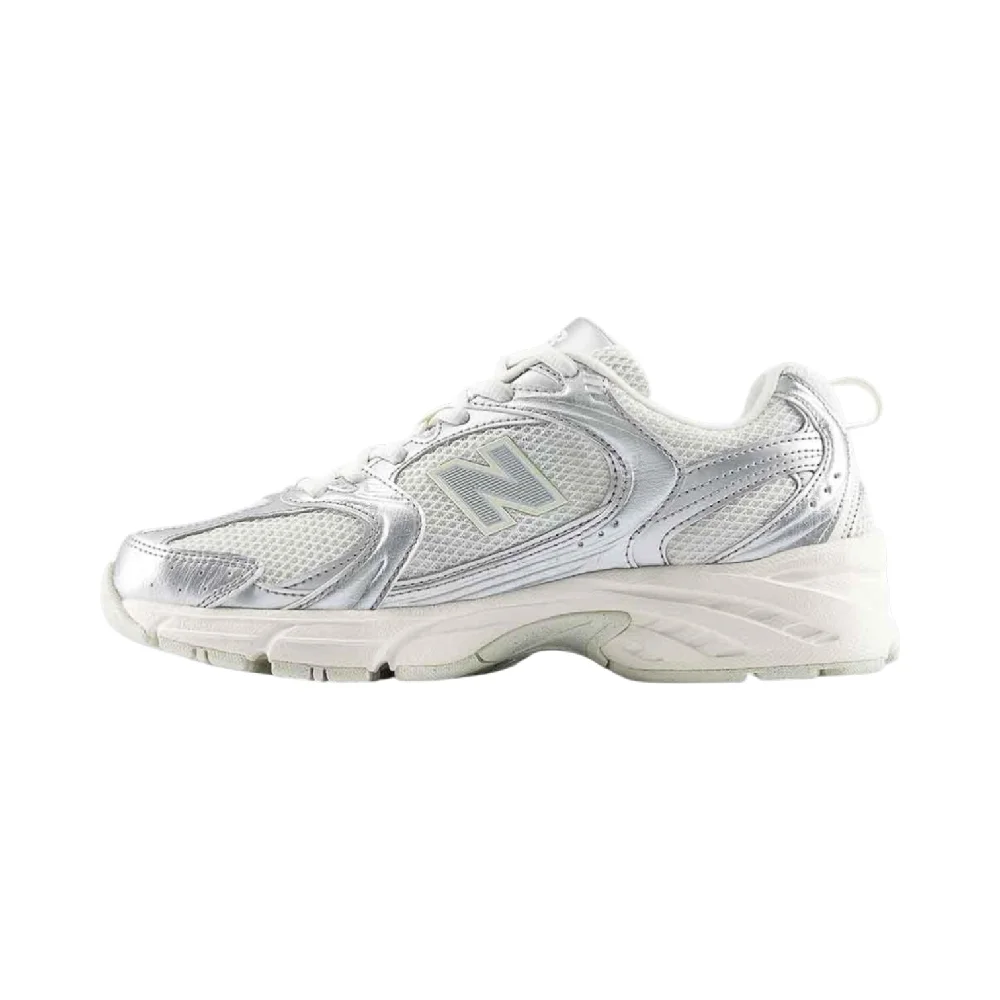 530 White Silver Sneakers
