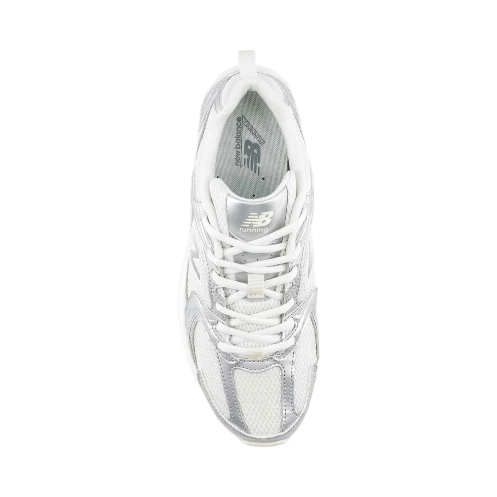 530 White Silver Sneakers - Image 3