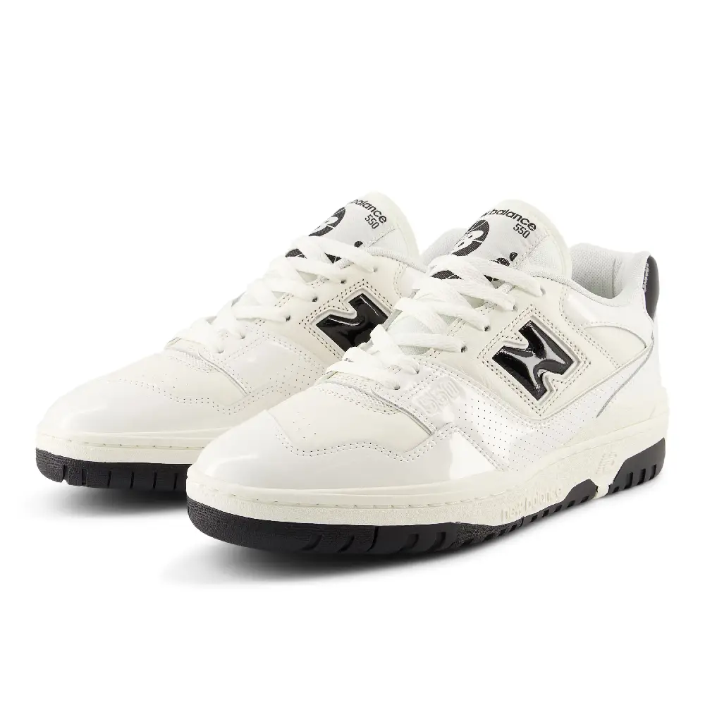550 White Patent Leather - Image 3
