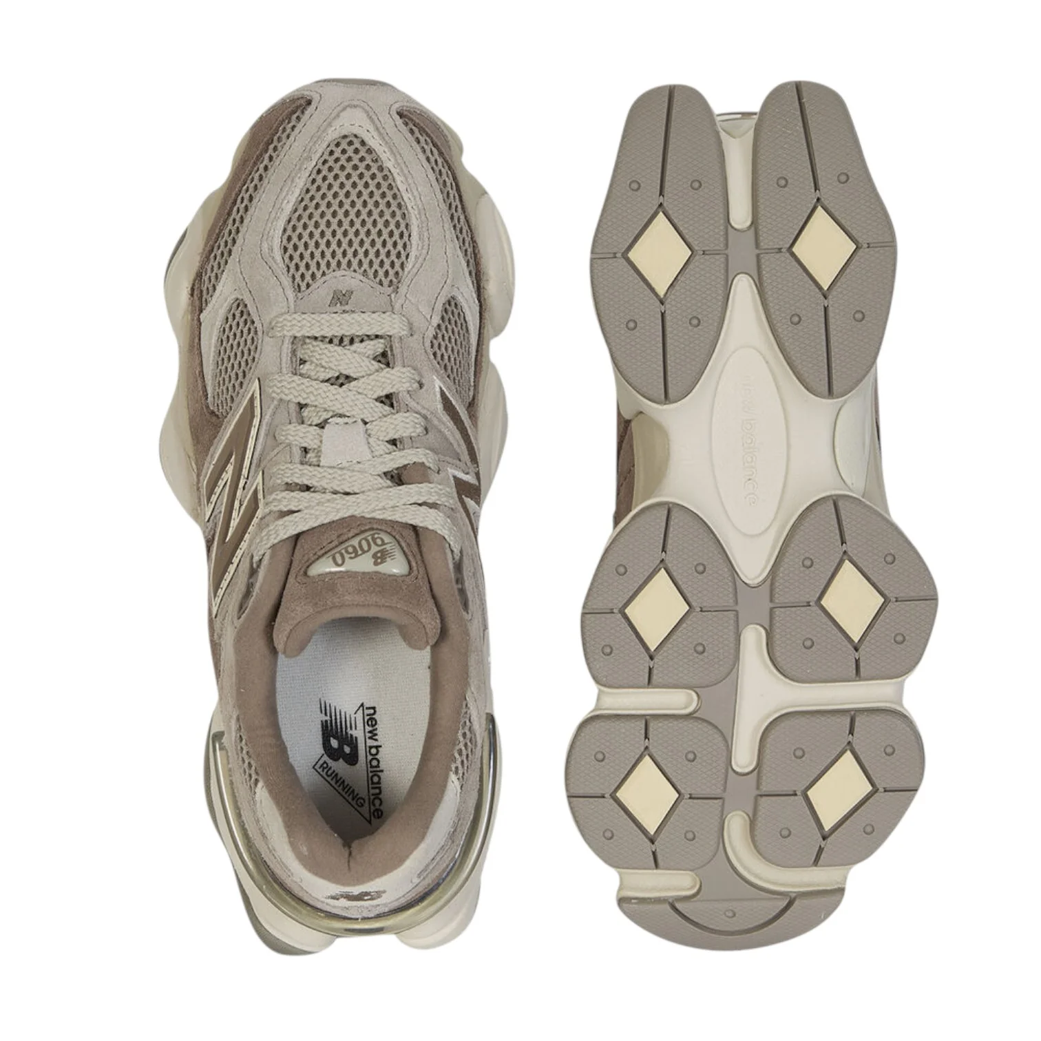 9060 Mushroom Arid Stone Sneakers - Image 3