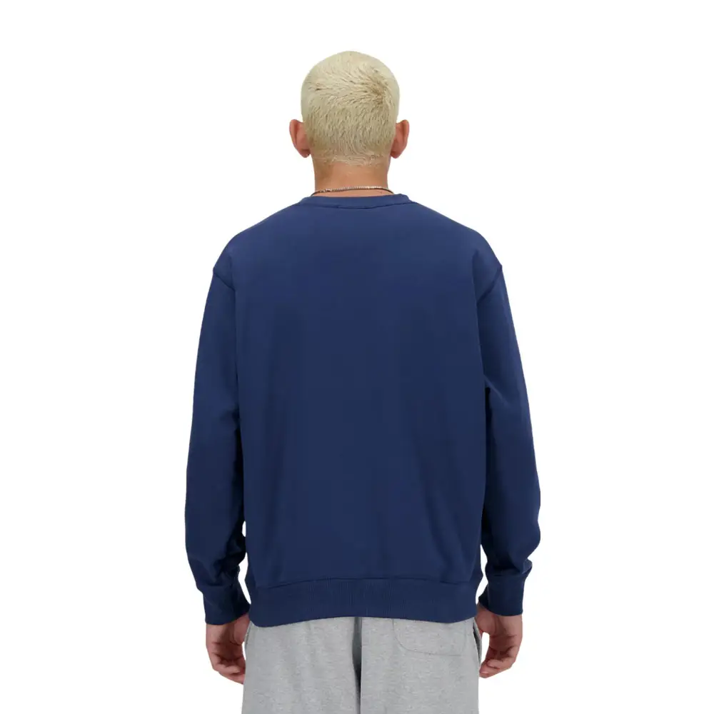 Athletics Sport Style Relaxed Crew Sweat Navy - Image 2