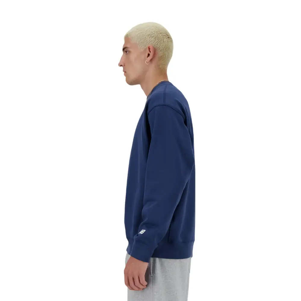 Athletics Sport Style Relaxed Crew Sweat Navy - Image 3