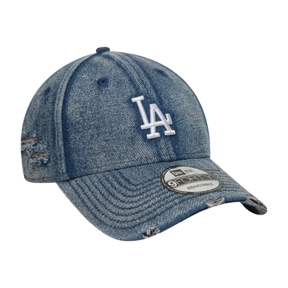 Acid Wash Denim 9Forty LA Los Angeles Dodgers Cap - Image 2