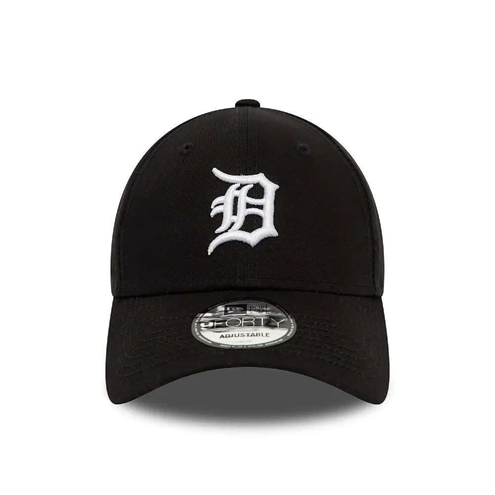 Detroit Tigers League Essential Black 9Forty Adjustable Cap - Image 3