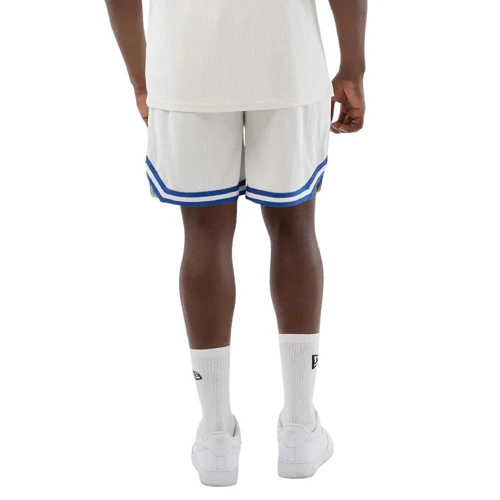 LA Dodgers MLB Arch Open White Oversized Shorts - Image 2