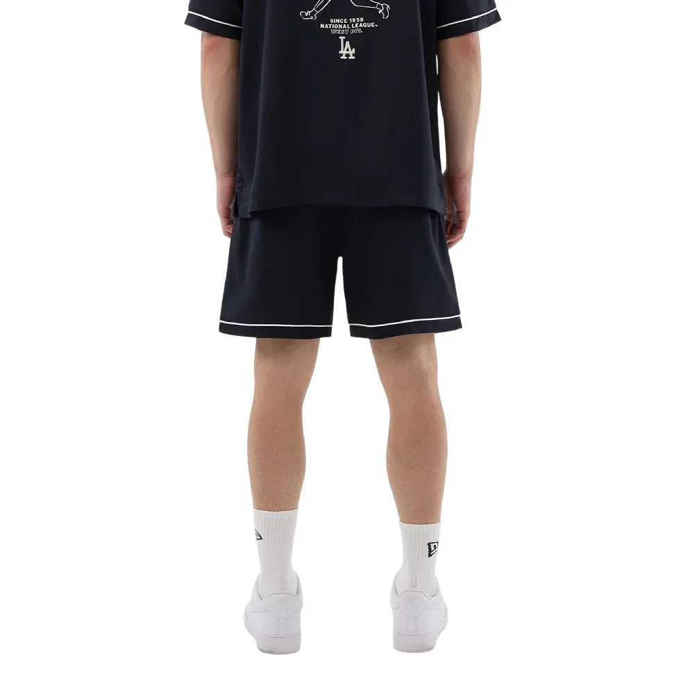 LA Dodgers MLB Woven Navy Shorts - Image 2
