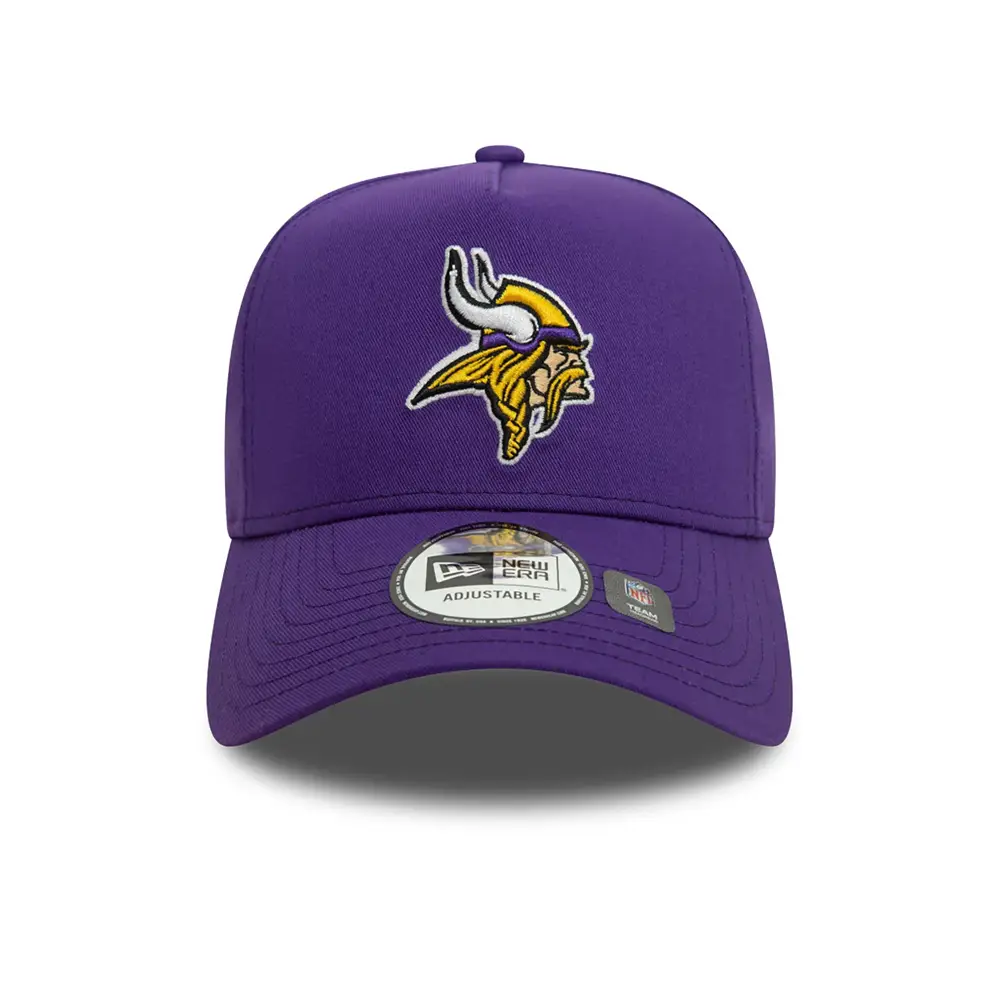 Minnesota Vikings Nfl Official Team Colours Purple 9Forty E-Frame Adjustable Cap - Image 3
