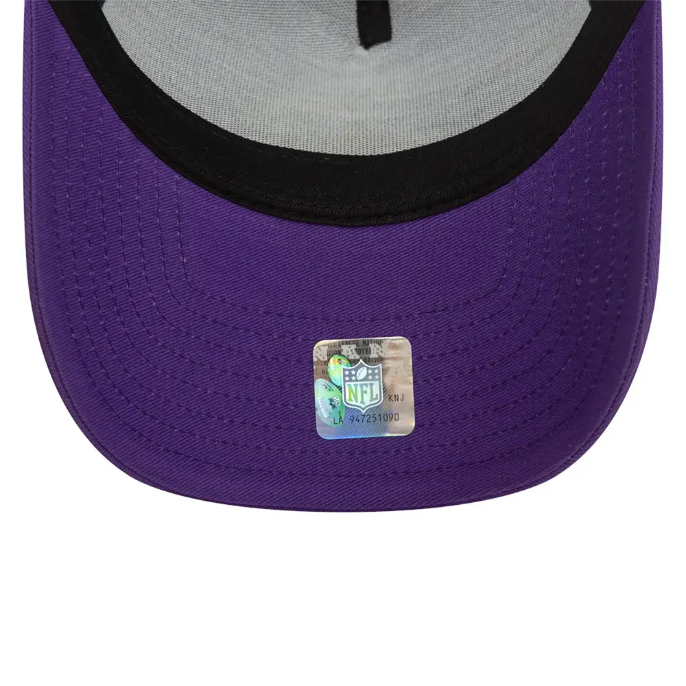 Minnesota Vikings Nfl Official Team Colours Purple 9Forty E-Frame Adjustable Cap - Image 5