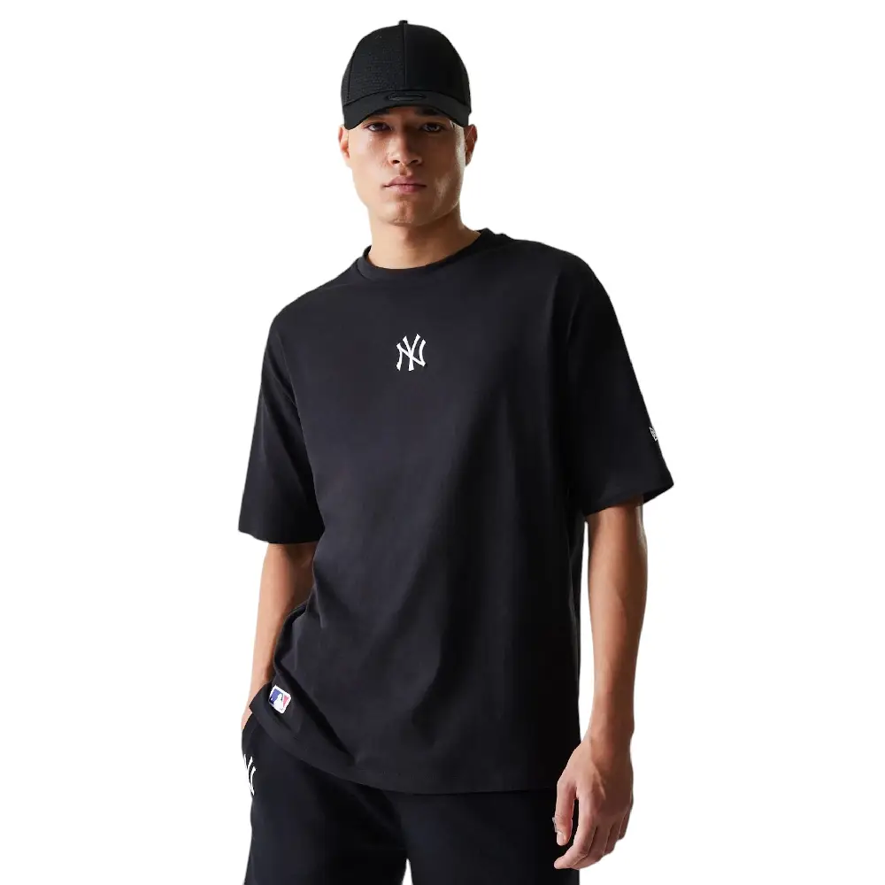 MLB League Essential New York Yankees Oversized T-Shirt Black