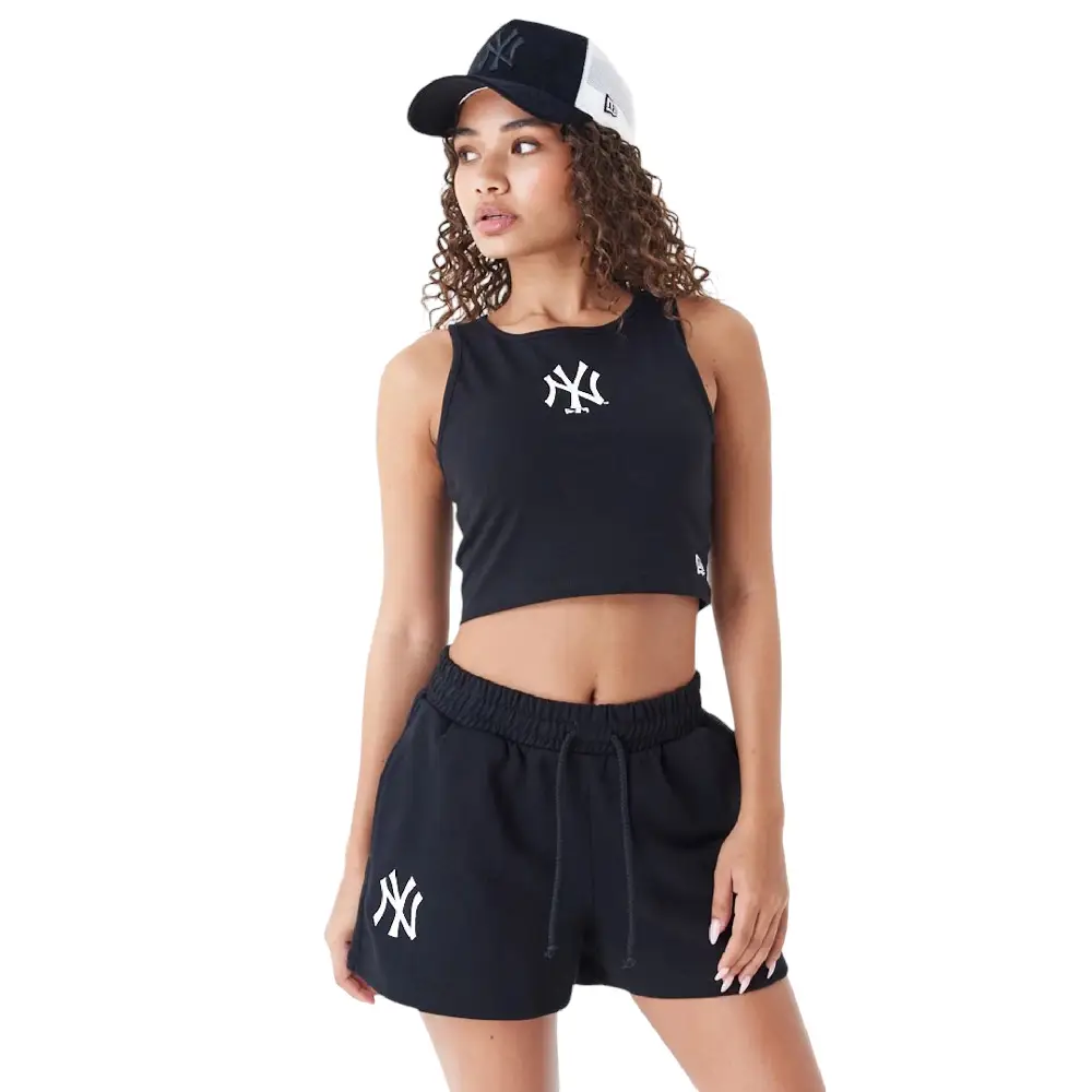 MLB Lifestyle New York Yankees Womens Crop Tank Top - Image 5