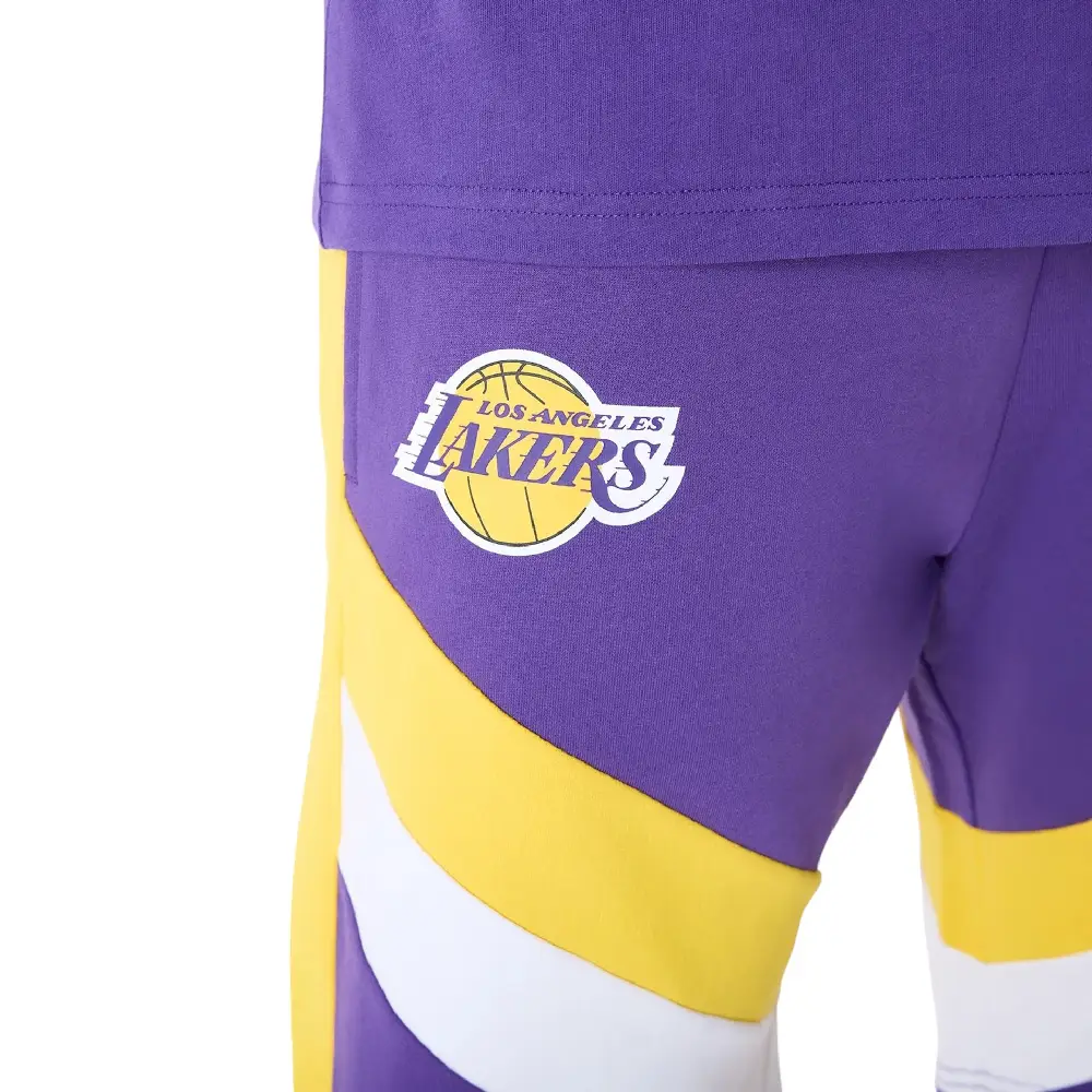 NBA Panel LA Lakers Short Multicolor - Image 3