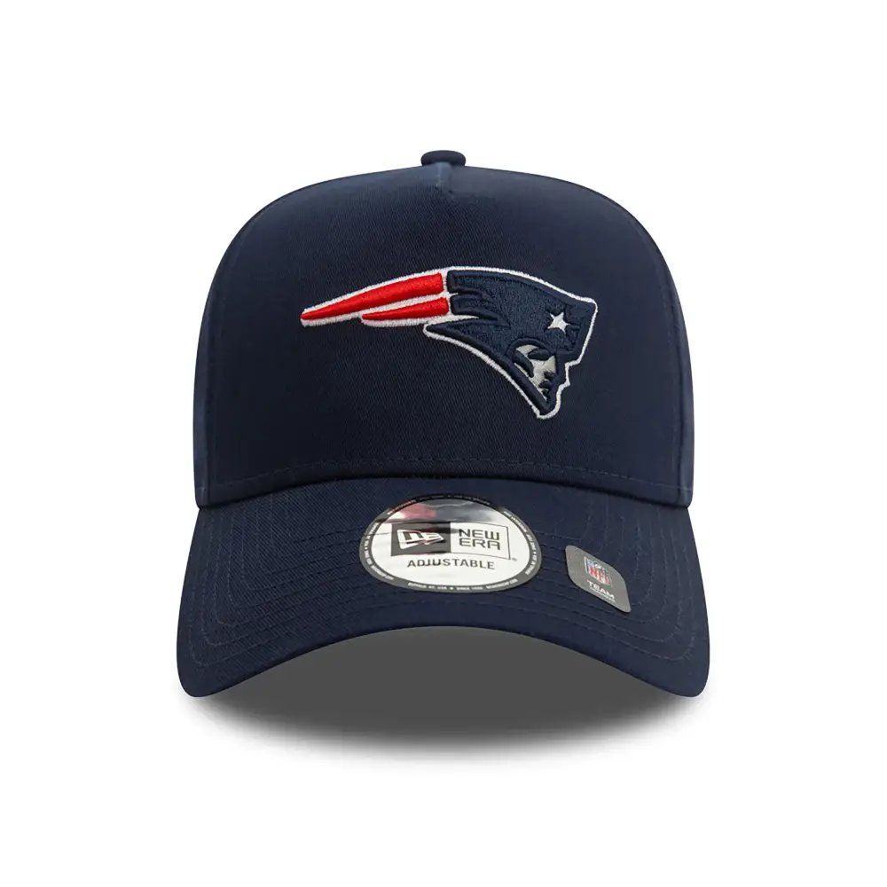 New England Patriots Nfl Official Team Colours Dark Blue 9Forty E-Frame Adjustable Cap - Image 2