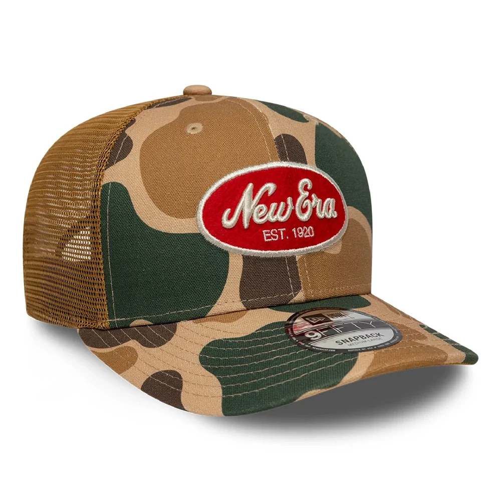 New Era Duck Camo Beige 9FIFTY Snapback Adjustable Cap - Image 2