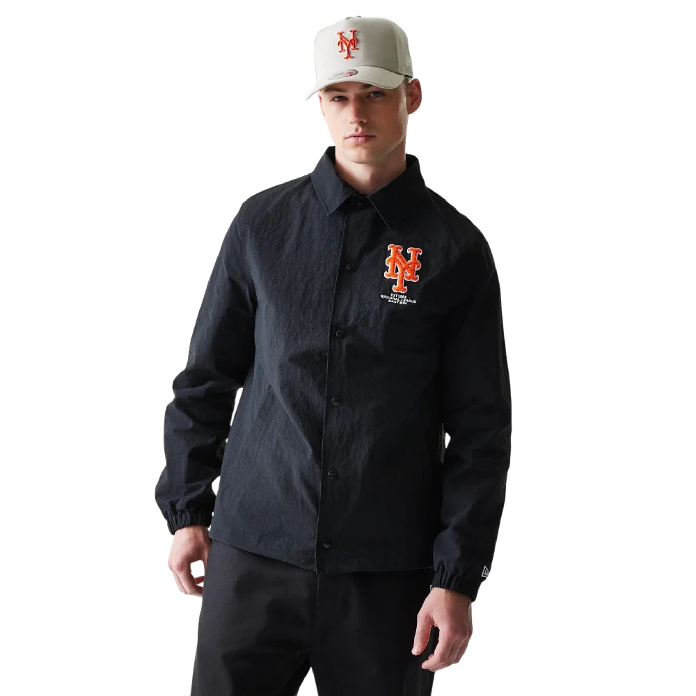 New York Mets MLB Coaches Black Jacket