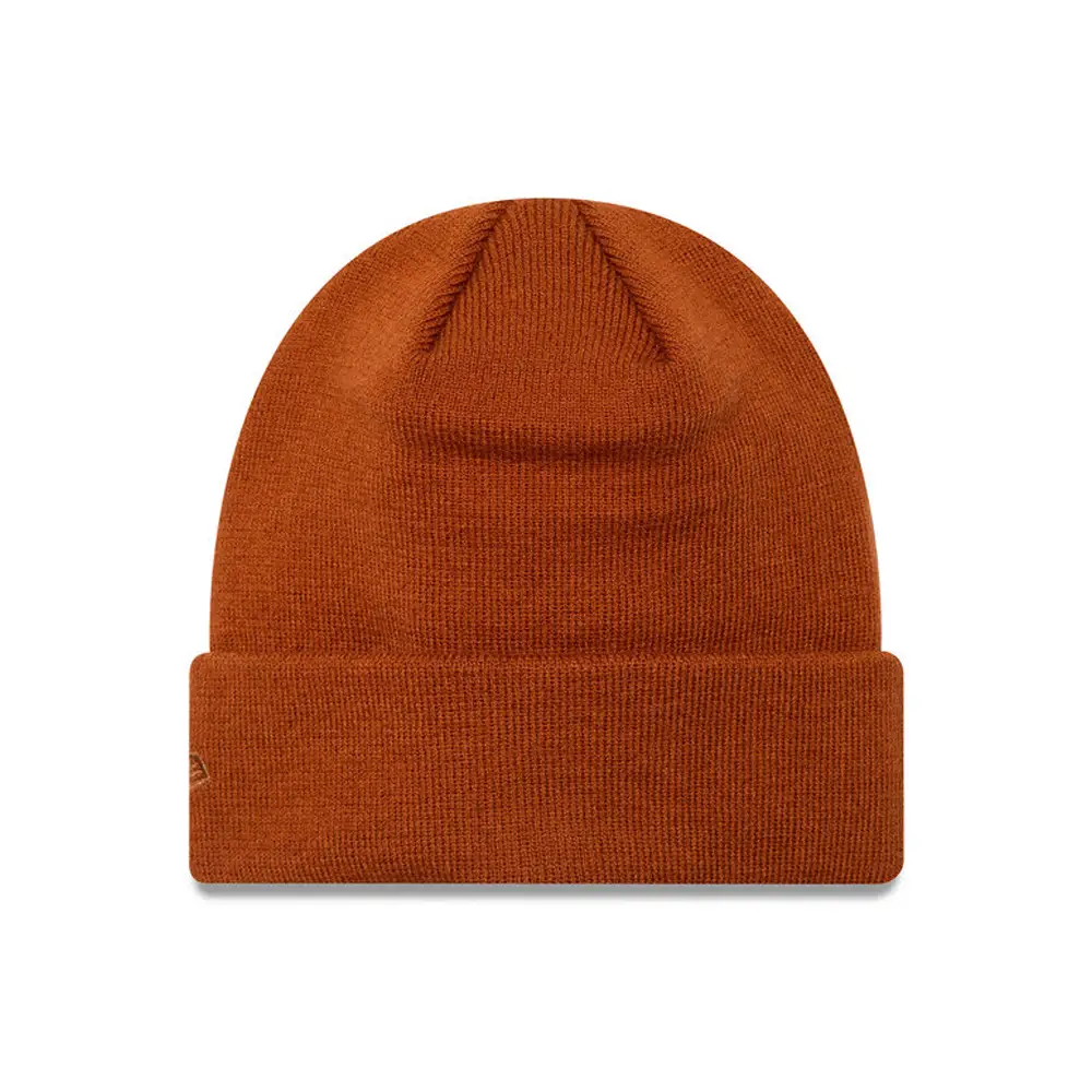New York Yankees League Essential Brown Cuff Knit Beanie Hat - Image 2