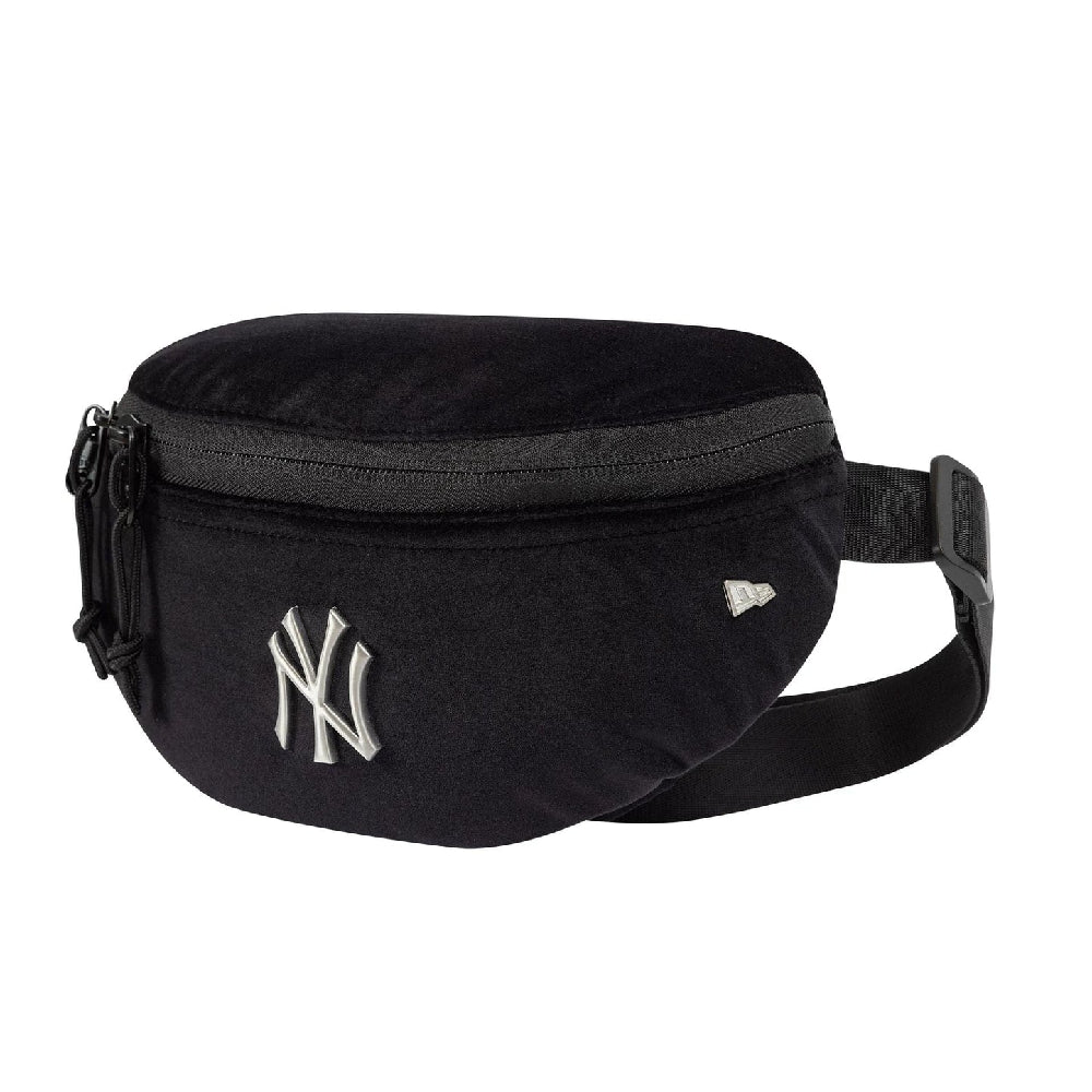 New York Yankees MLB Velour Pin Black Waist Bag - Image 2