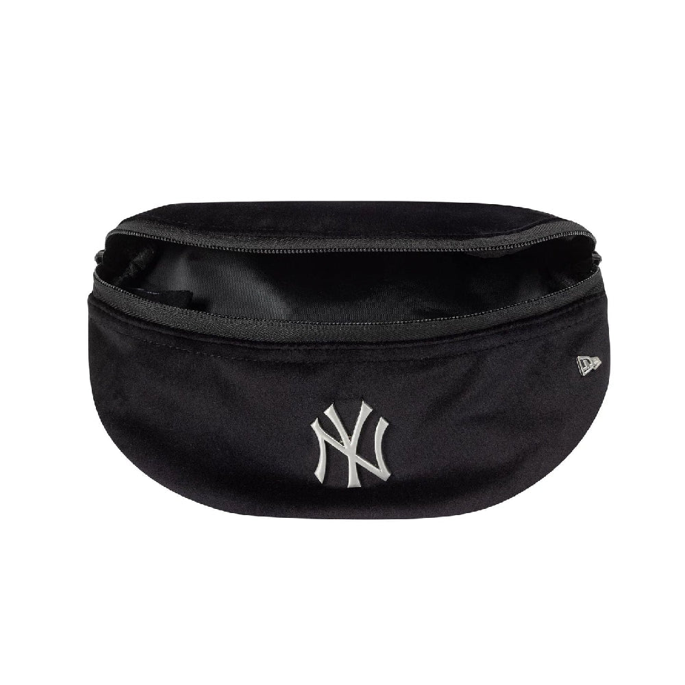 New York Yankees MLB Velour Pin Black Waist Bag - Image 3