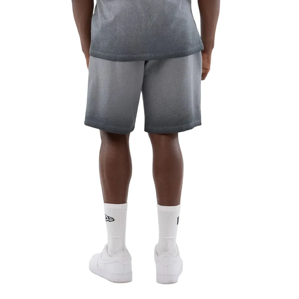 New York Yankees MLB Washed Logo Black Shorts - Image 2
