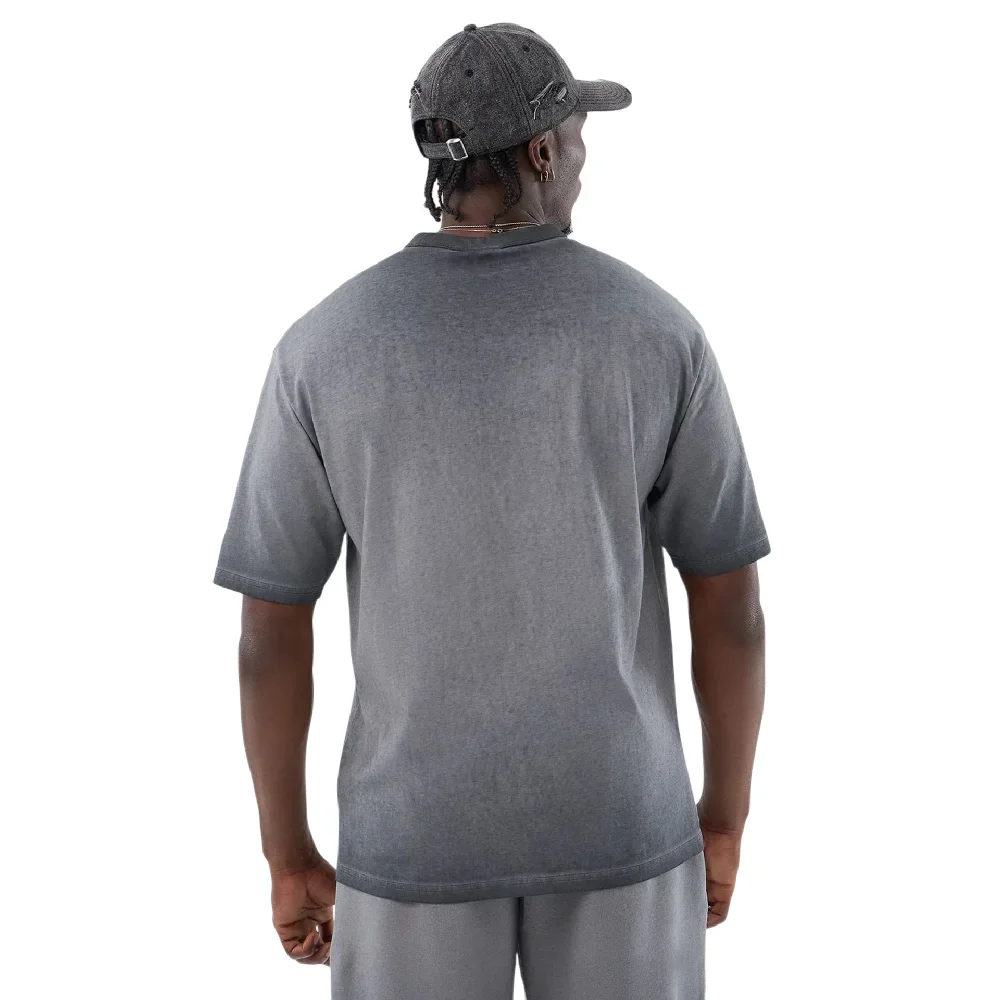 New York Yankees MLB Washed Logo Black T-Shirt - Image 2