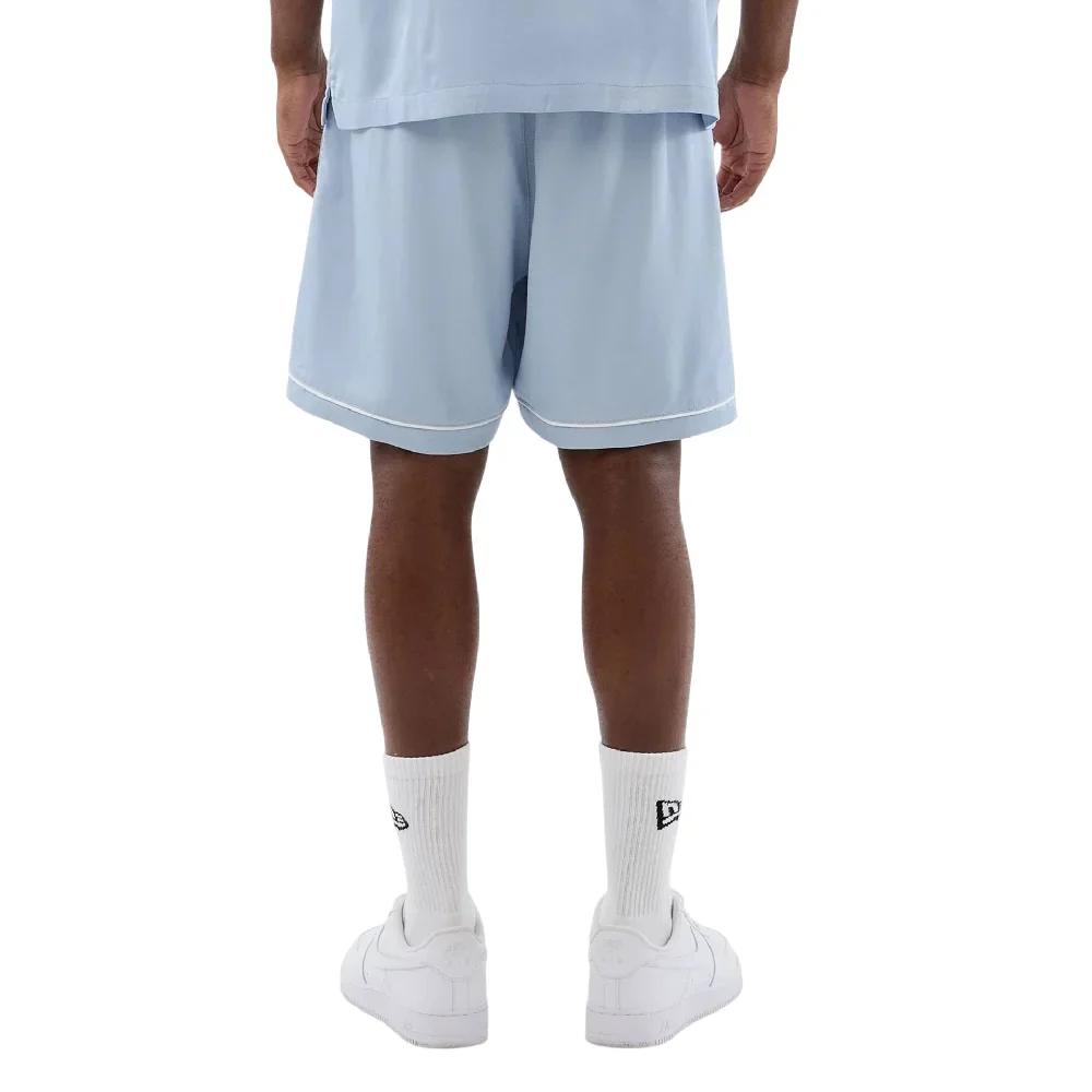 New York Yankees MLB Woven Pastel Blue Shorts - Image 2