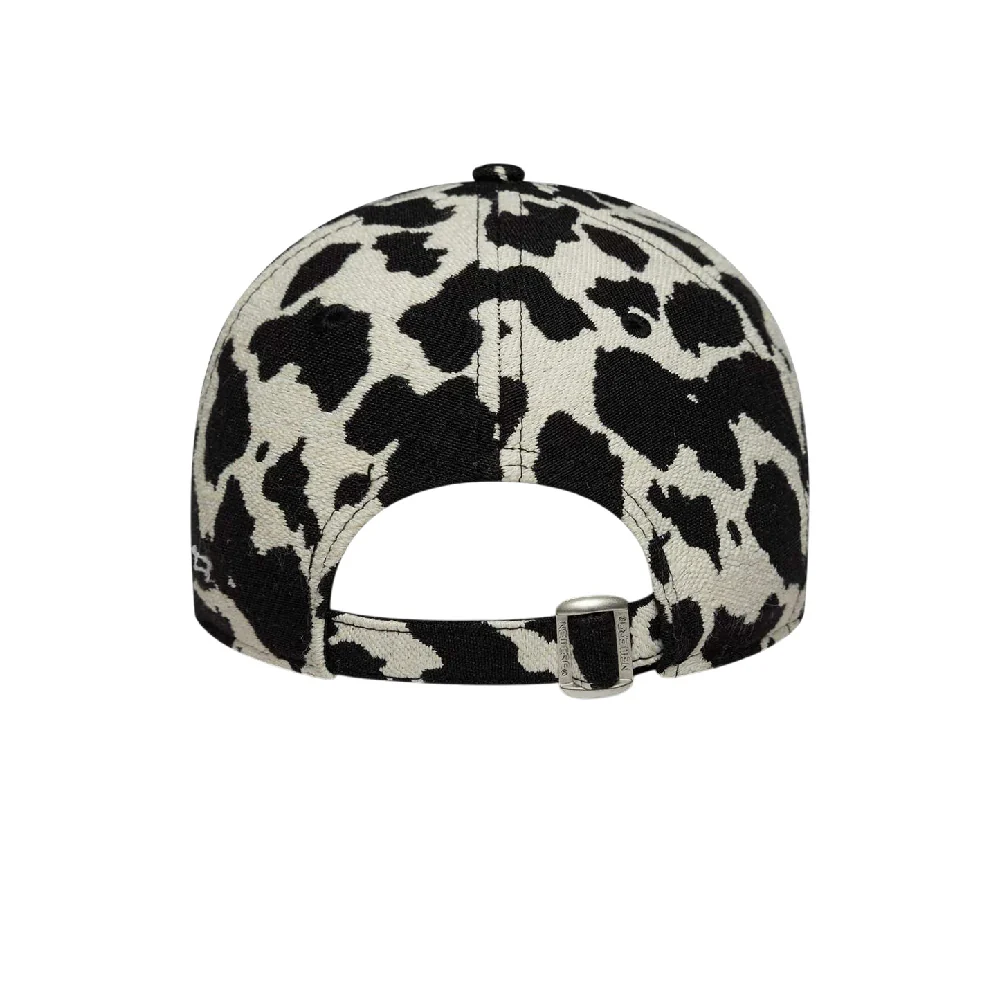 New York Yankees Womens MLB Cow Midi Black 9FORTY Cap - Image 3