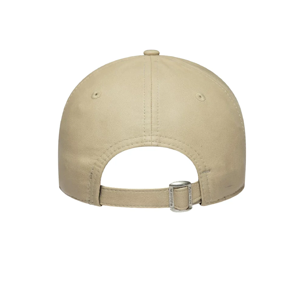 New York Yankees Womens MLB PU Light Beige 9FORTY Cap - Image 3