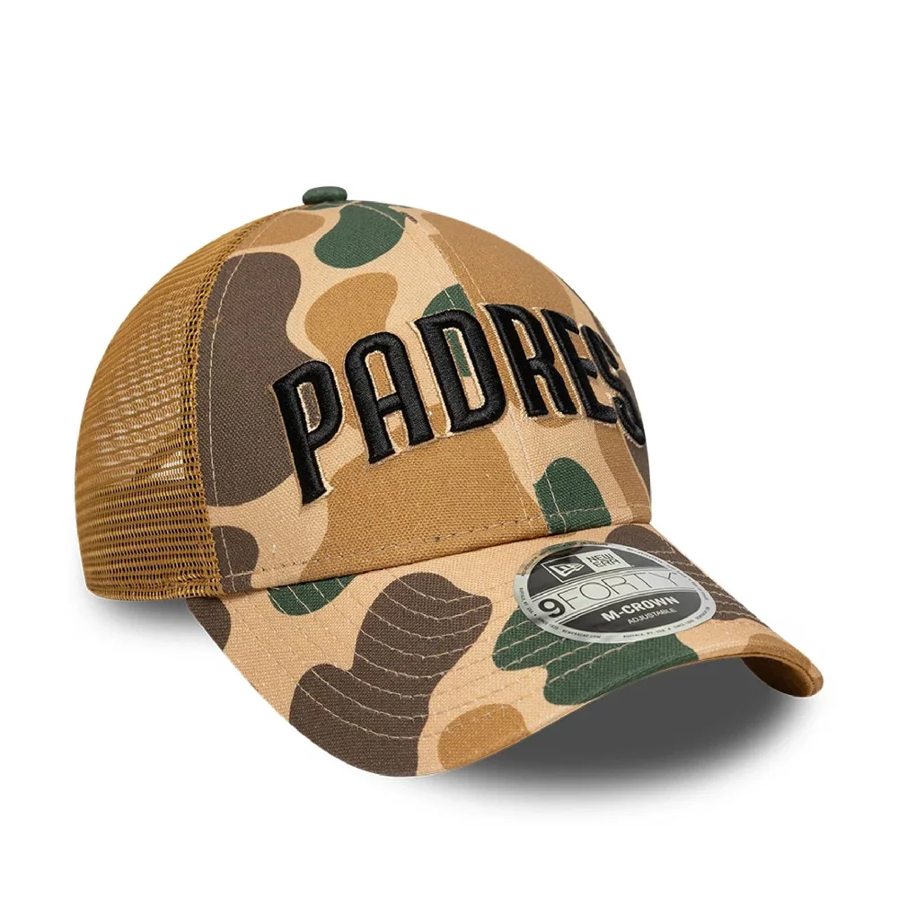 San Diego Padres MLB Wordmark Duck Camo 9FORTY M-Crown Adjustable Cap - Image 2