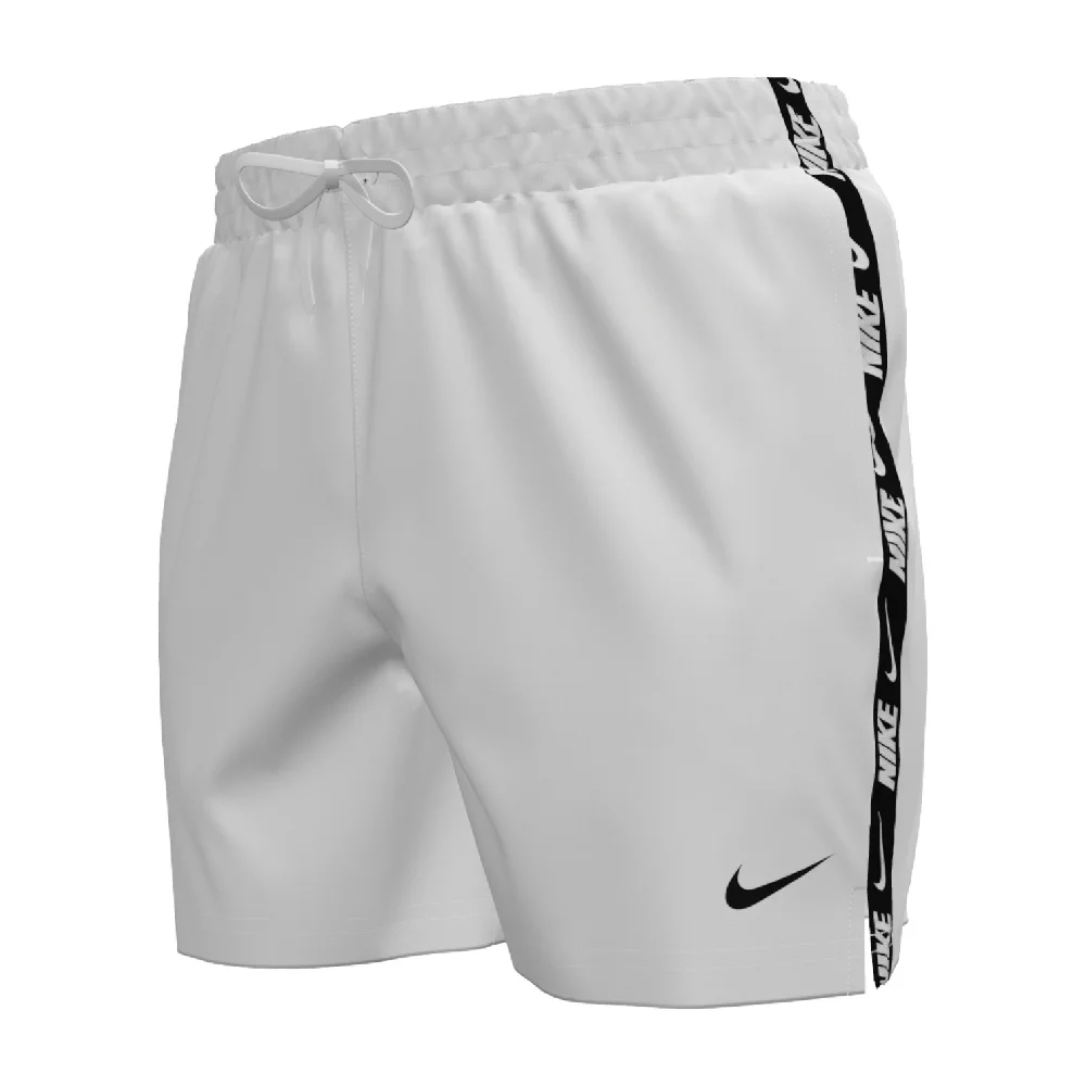 5" Swim Short White