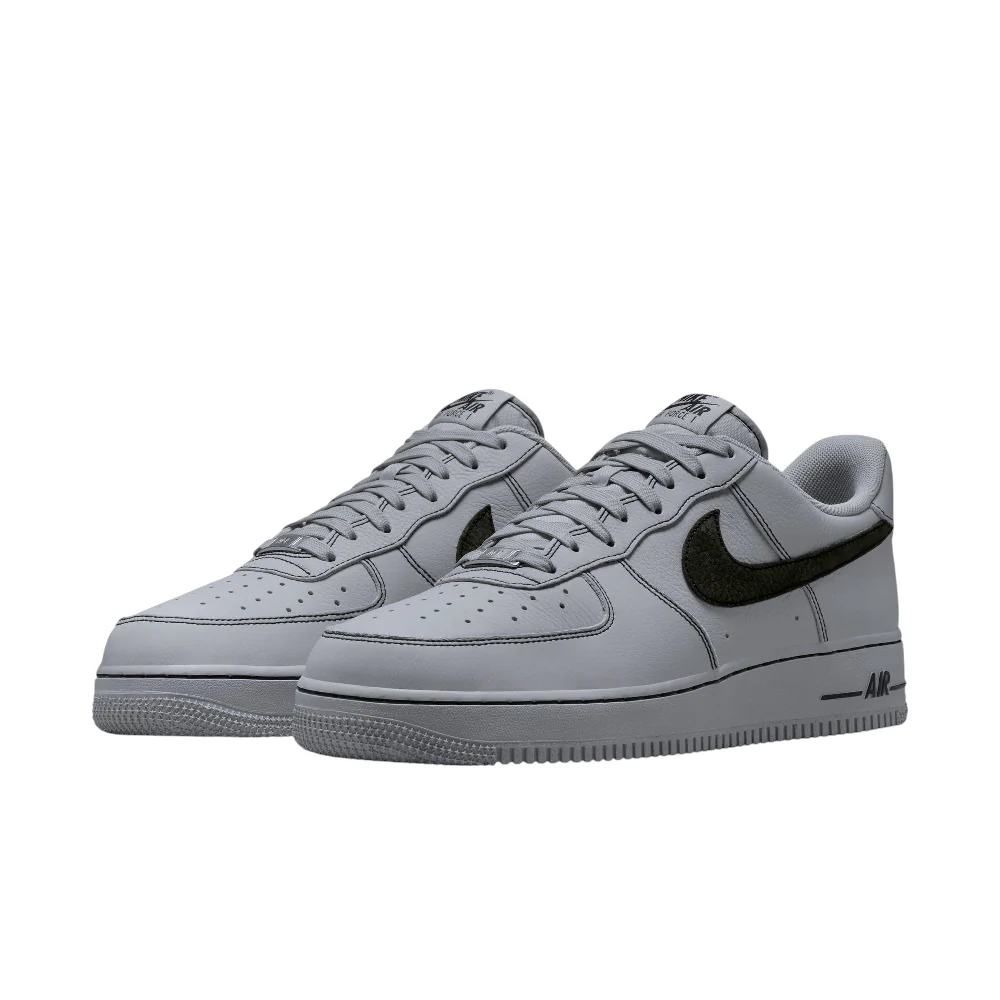 Air Force 1 '07 LV8 Wolf Grey/Black Sneakers - Image 2
