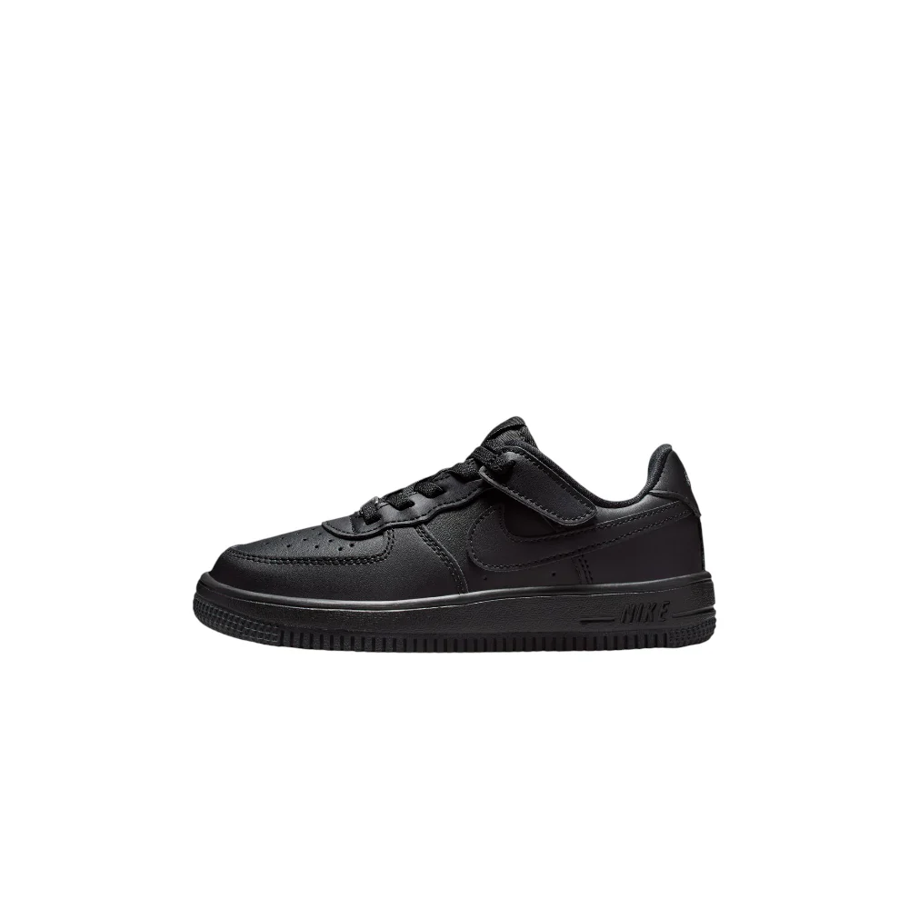 Air Force 1 Low EasyOn Black Sneakers (PS)