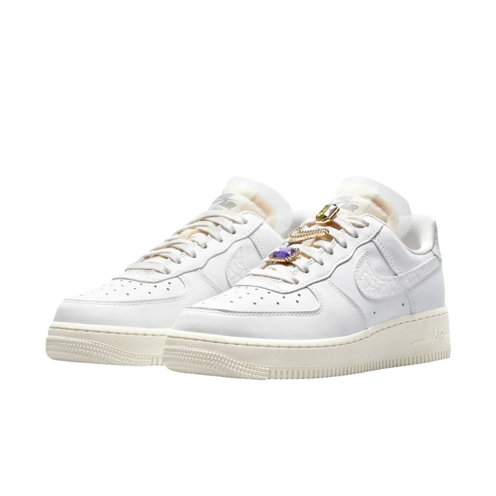 Air Force 1 Low Premium Summit White Sneakers - Image 2