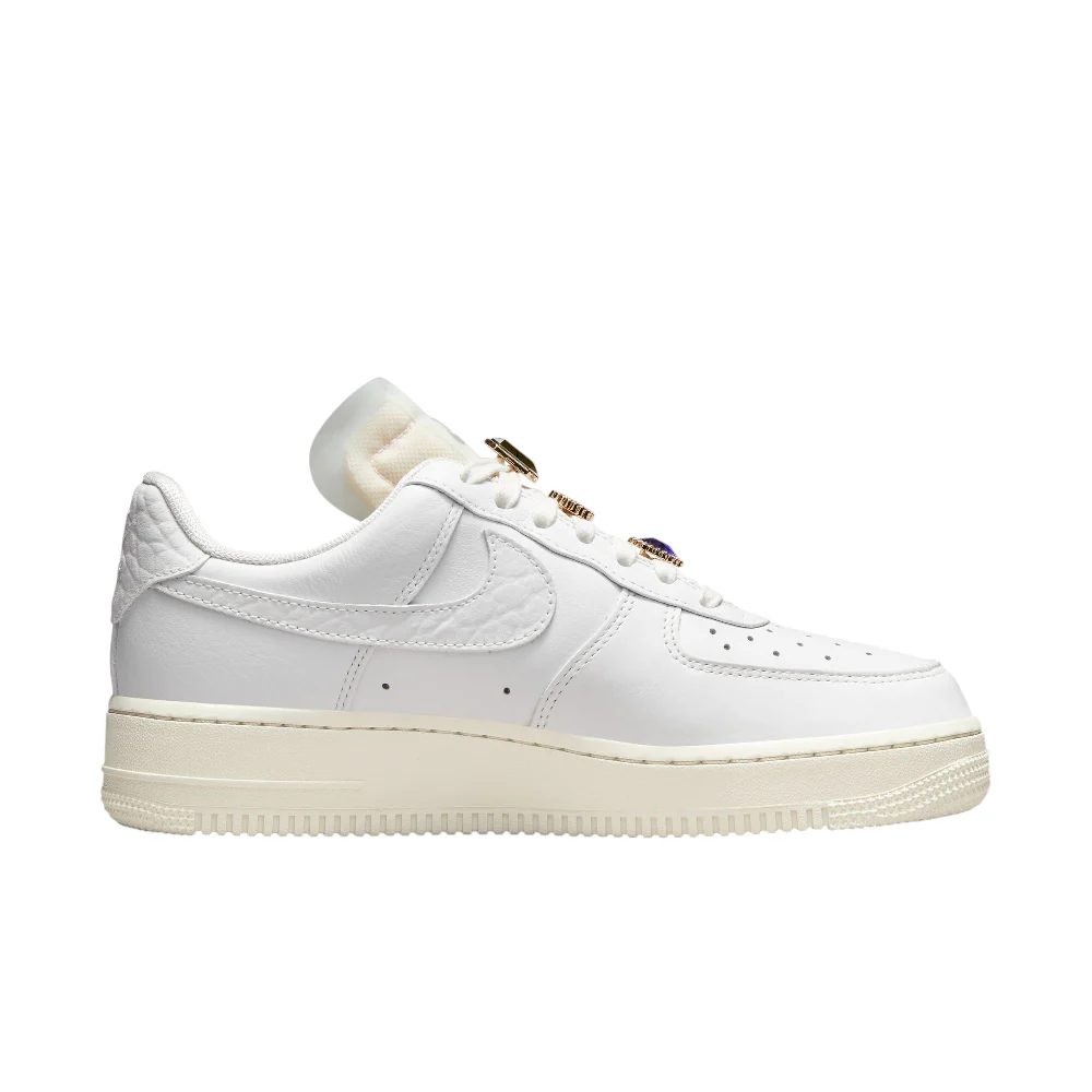 Air Force 1 Low Premium Summit White Sneakers - Image 3