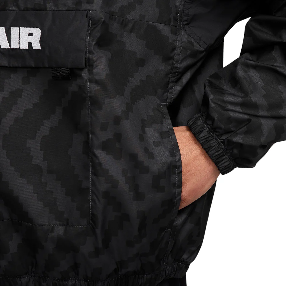 Air Half-Zip Jacket Black - Image 3