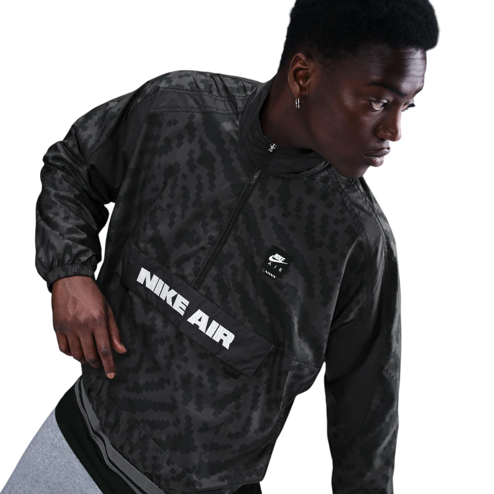 Air Half-Zip Jacket Black - Image 4