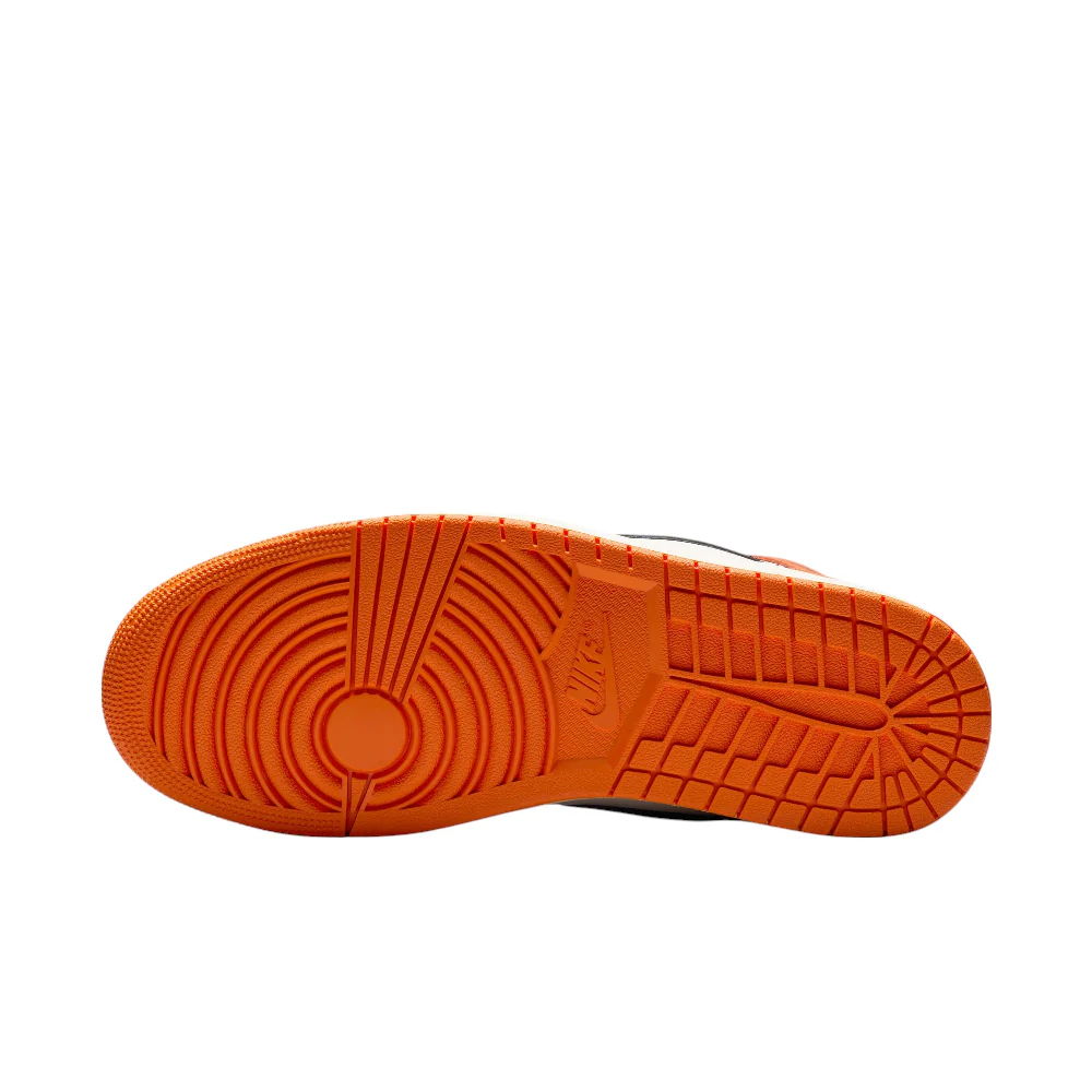 Air Jordan 1 Retro High OG Shattered Backboard Orange White and Black Sneakers - Image 6