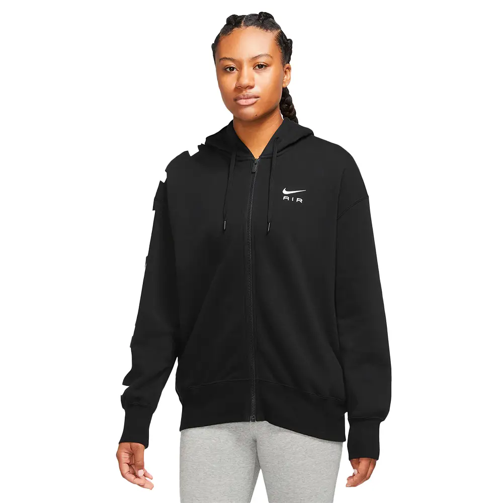 Air Oversized Full-Zip Fleece Hoodie