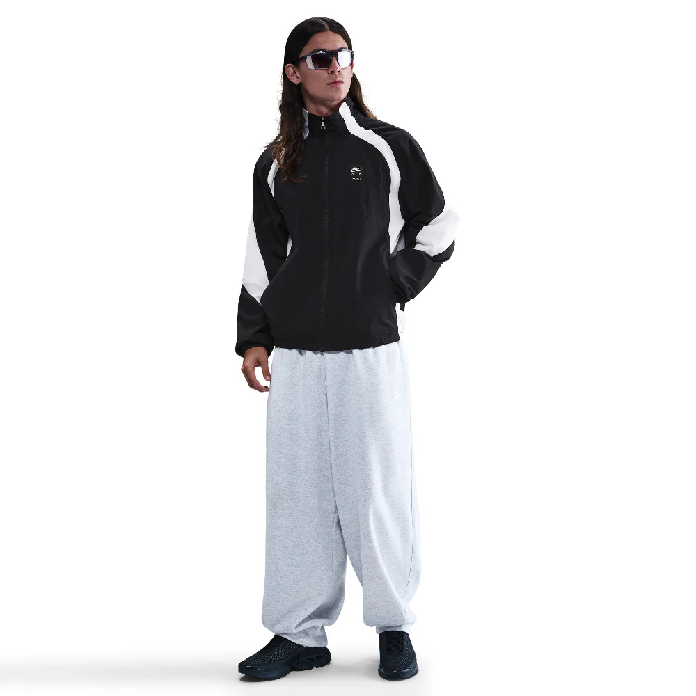 Air Woven Track Jacket Black White