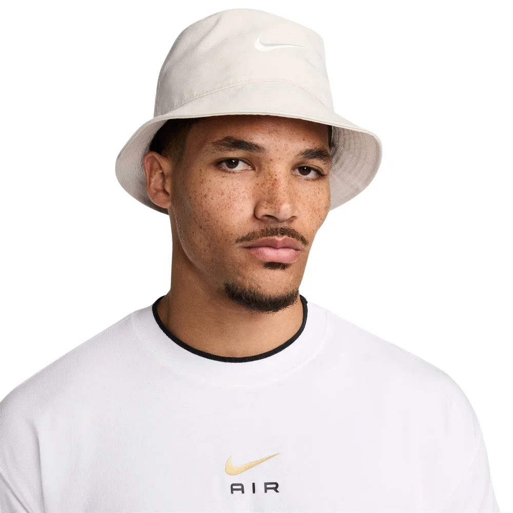Apex Swoosh Bucket Hat White - Image 3
