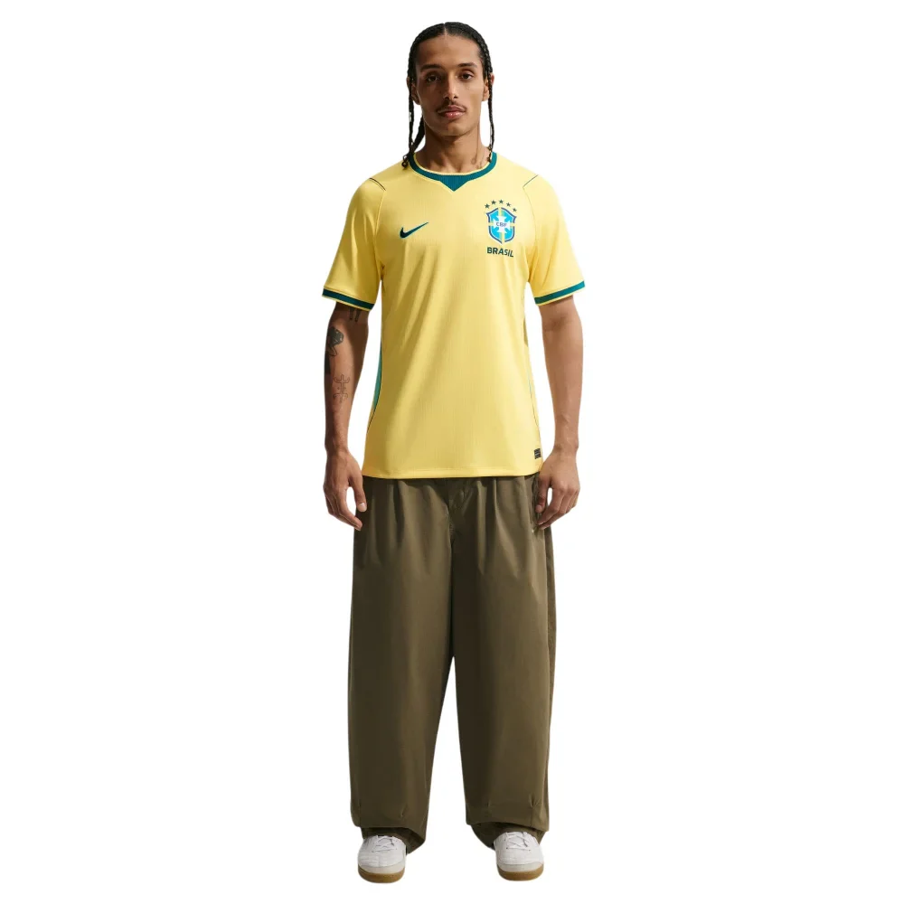 Brazil 2026 Stadium Home Nike Dri-FIT Soccer Replica Jersey Yellow - Image 3