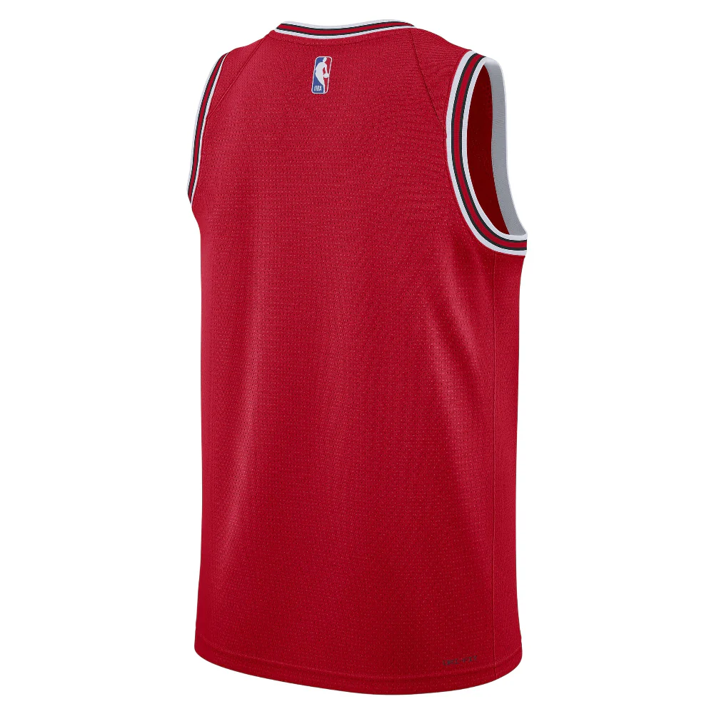 Chicago Bulls Icon Edition Dri-FIT NBA Swingman Jersey Red - Image 2