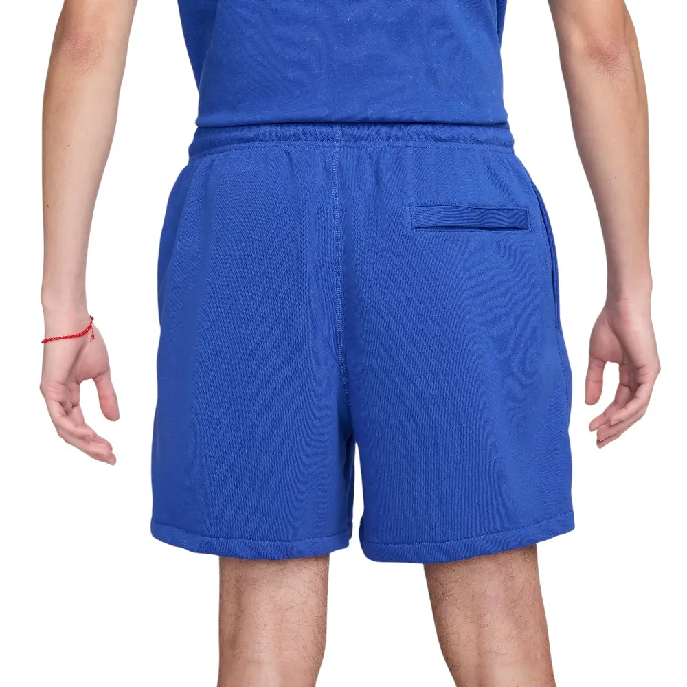 Club Flow French Terry Short Blue - Image 2