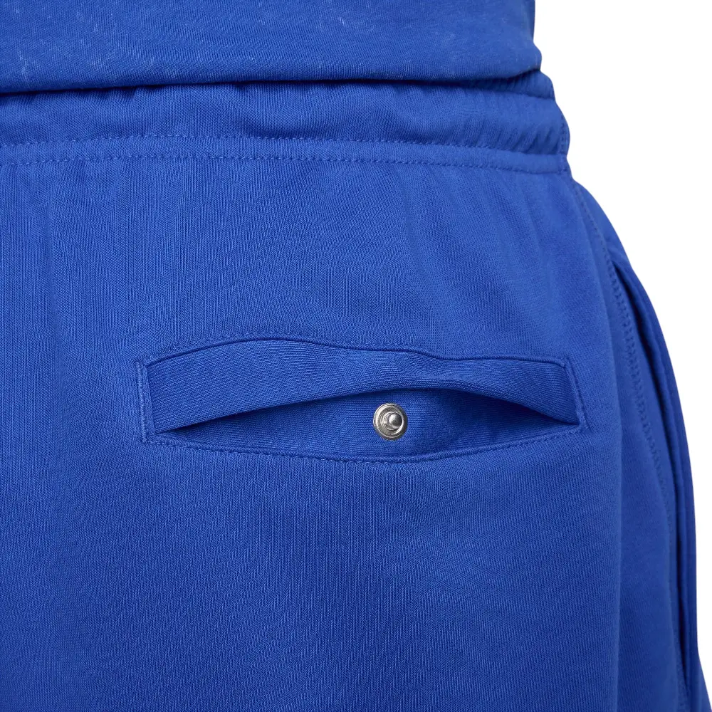 Club Flow French Terry Short Blue - Image 5
