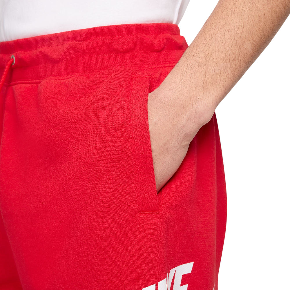 Club French Terry Alumni Shorts Red - Image 3