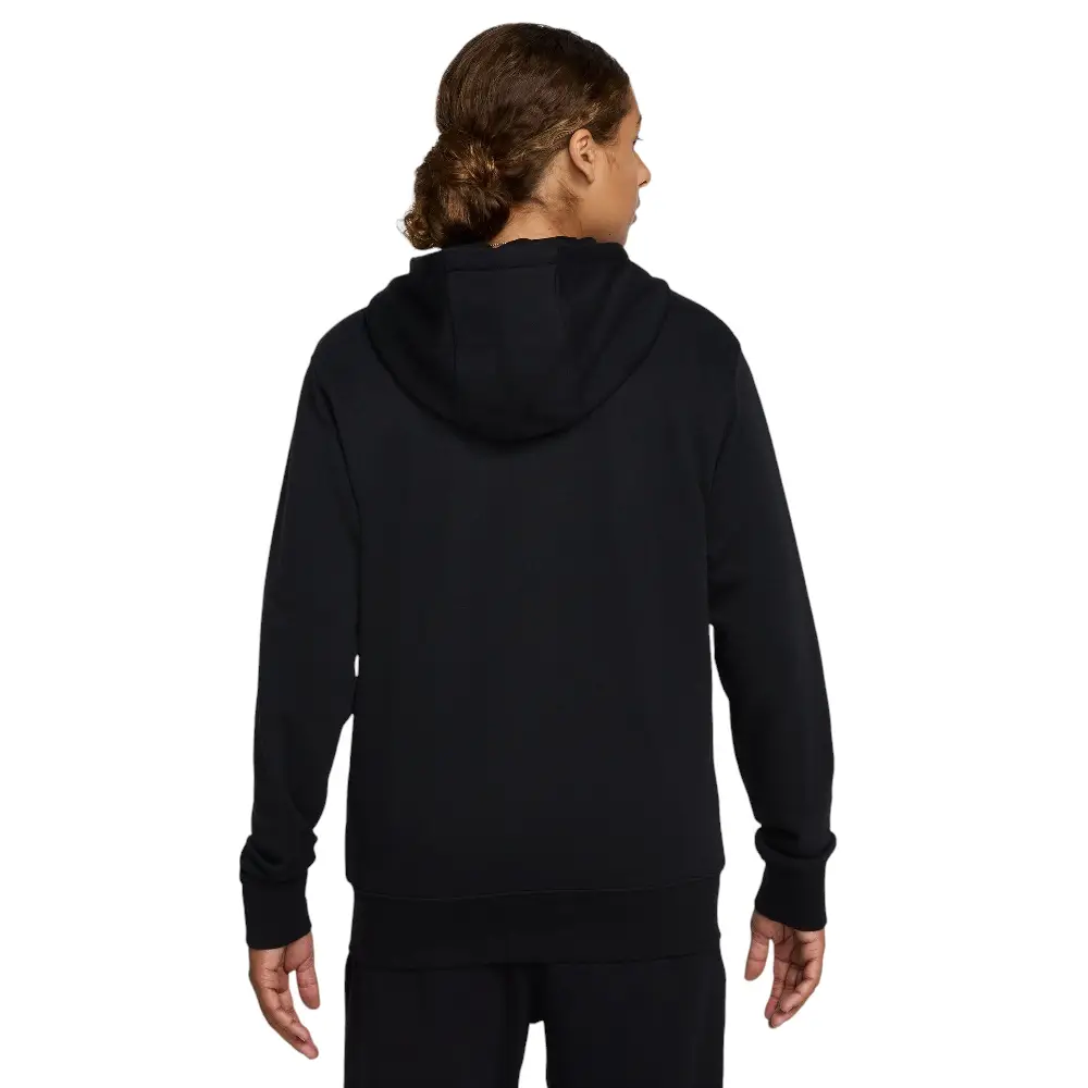 Club French Terry Full-Zip Hoodie Black - Image 2