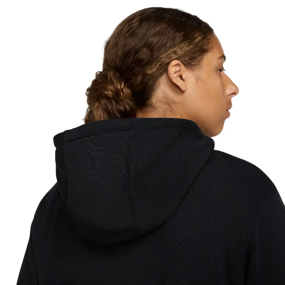 Club French Terry Full-Zip Hoodie Black - Image 5