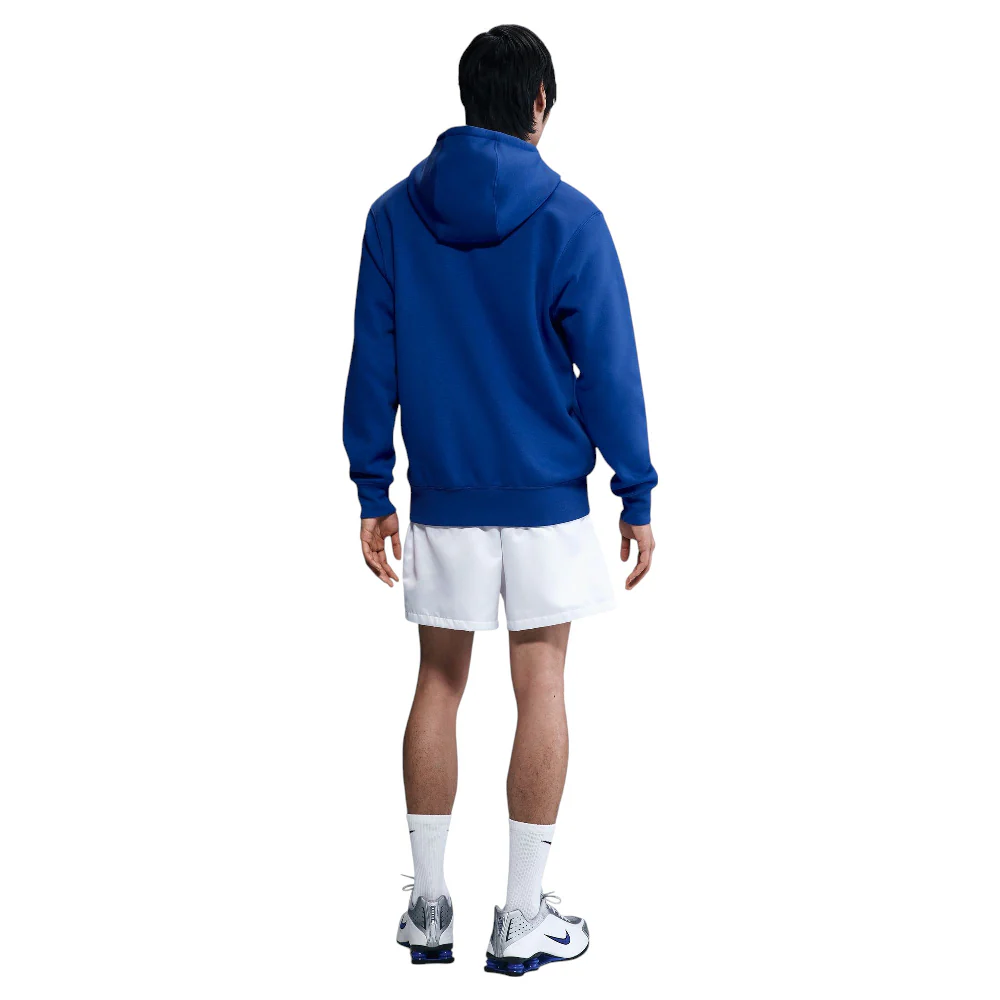 Club Pullover Fleece Hoodie Blue - Image 2