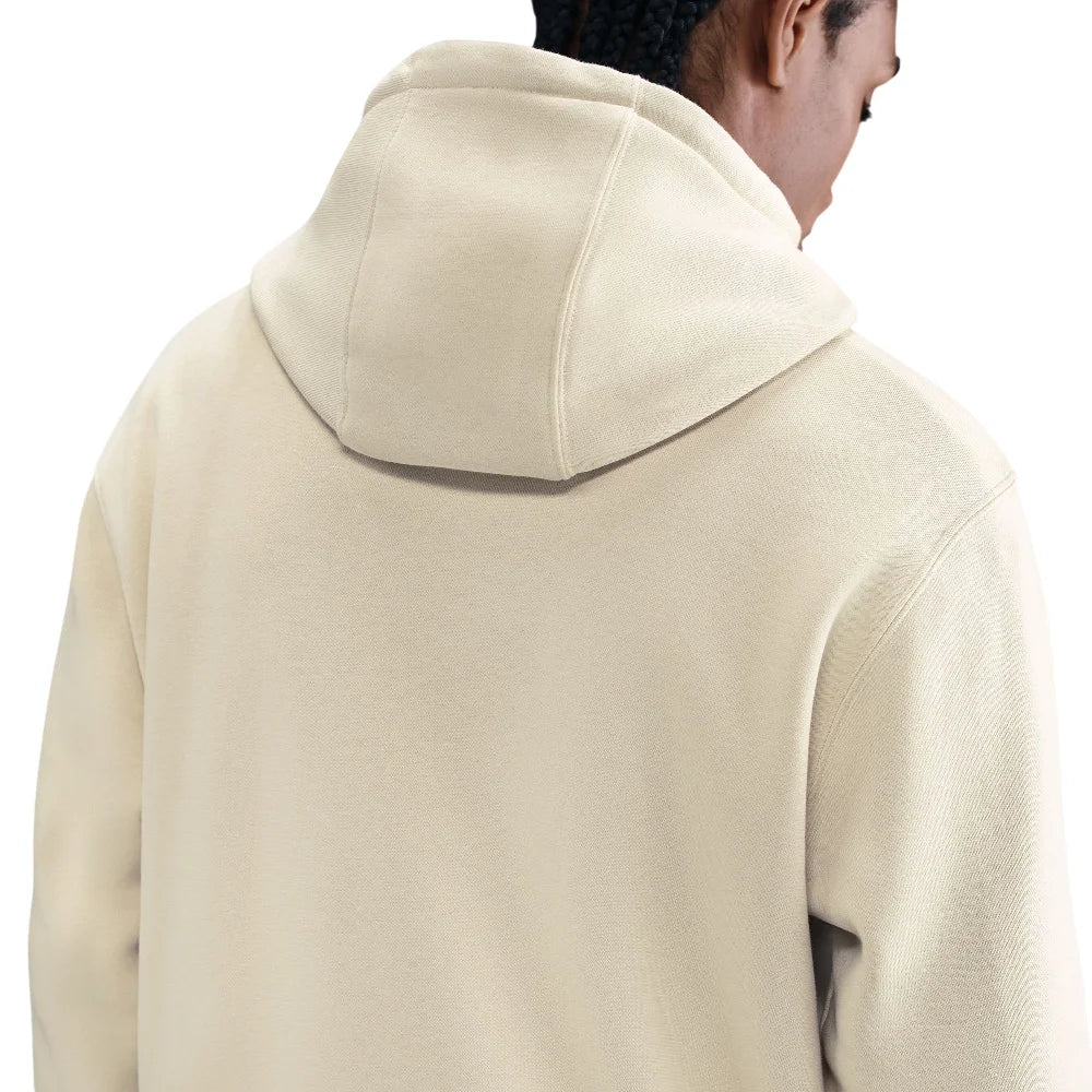 Club Pullover Fleece Hoodie Brown - Image 4