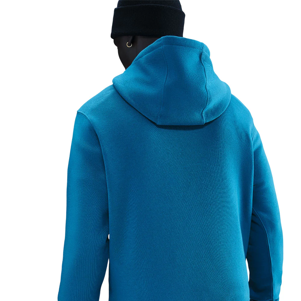 Club Pullover Fleece Hoodie Green - Image 4