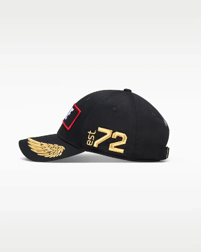 Club Structured Racing Cap Black - Image 6